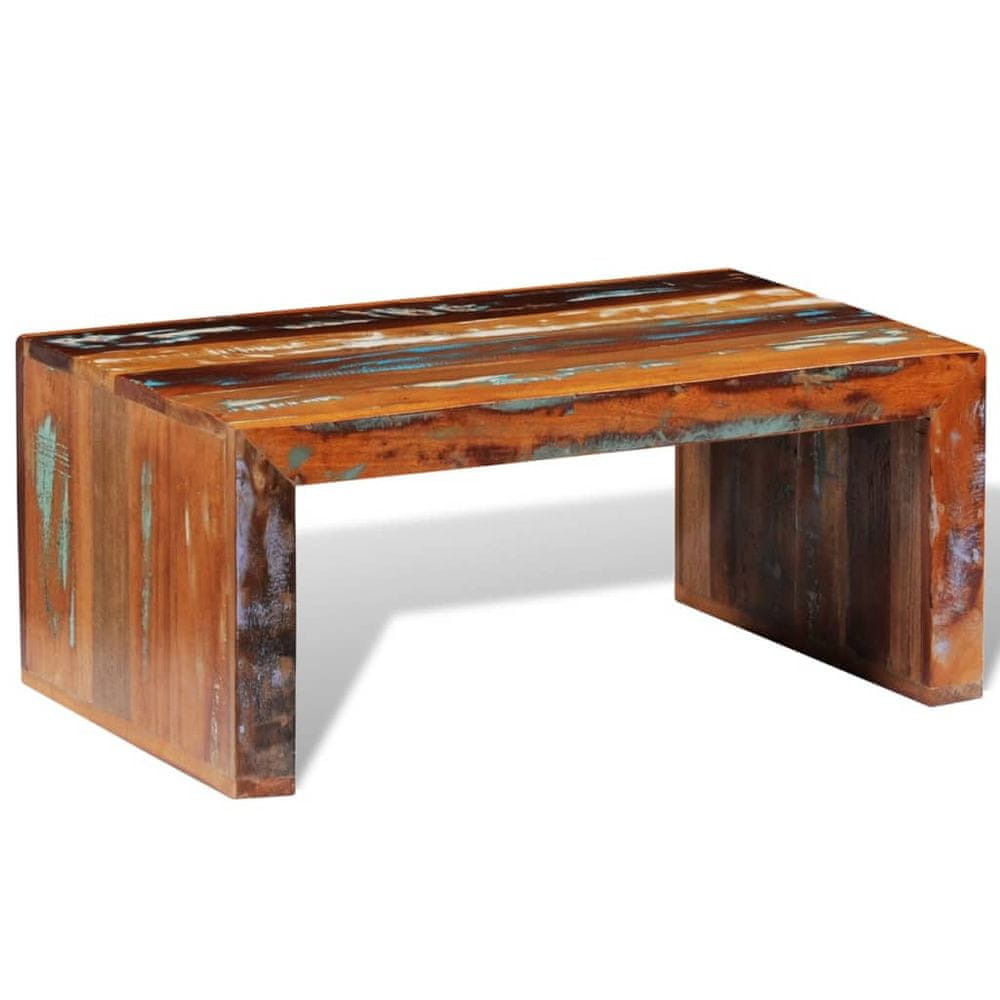 Petromila vidaXL Konferenčný stolík, recyklované drevo 